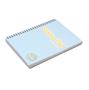Wirebound notebook, A5, lined, 100 sheets, PUKKA PAD 